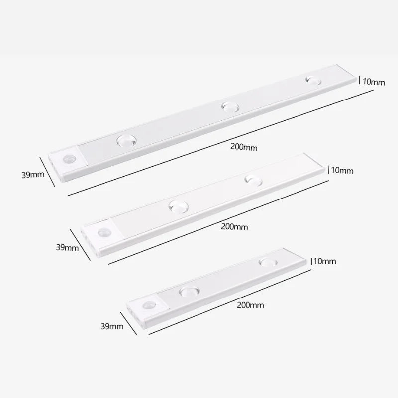 Lâmpada de Led Magnética Com Sensor de Movimento Fácil Instalação Design Elegante e Moderno-ENVIO IMEDIATO PARA TODO BRASIL